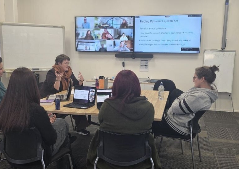 Educational Interpreters session with Sign Tree