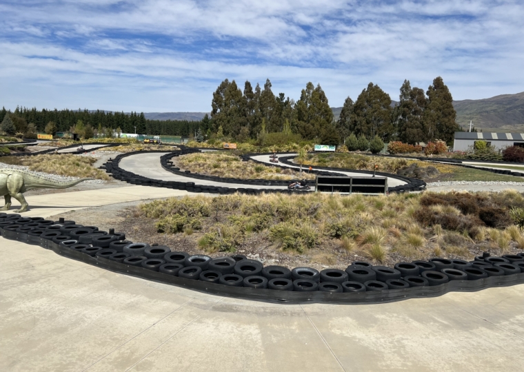 A view of the track