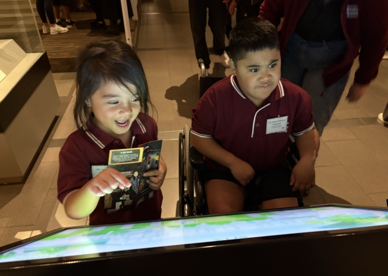 Kelston Primary visit to the museum