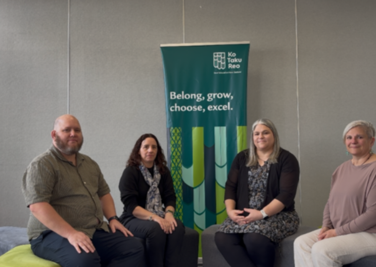 The stars of the soon to be release video sharing information about the deaf leadership course.